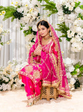 Magenta Silk Salwaar Suit