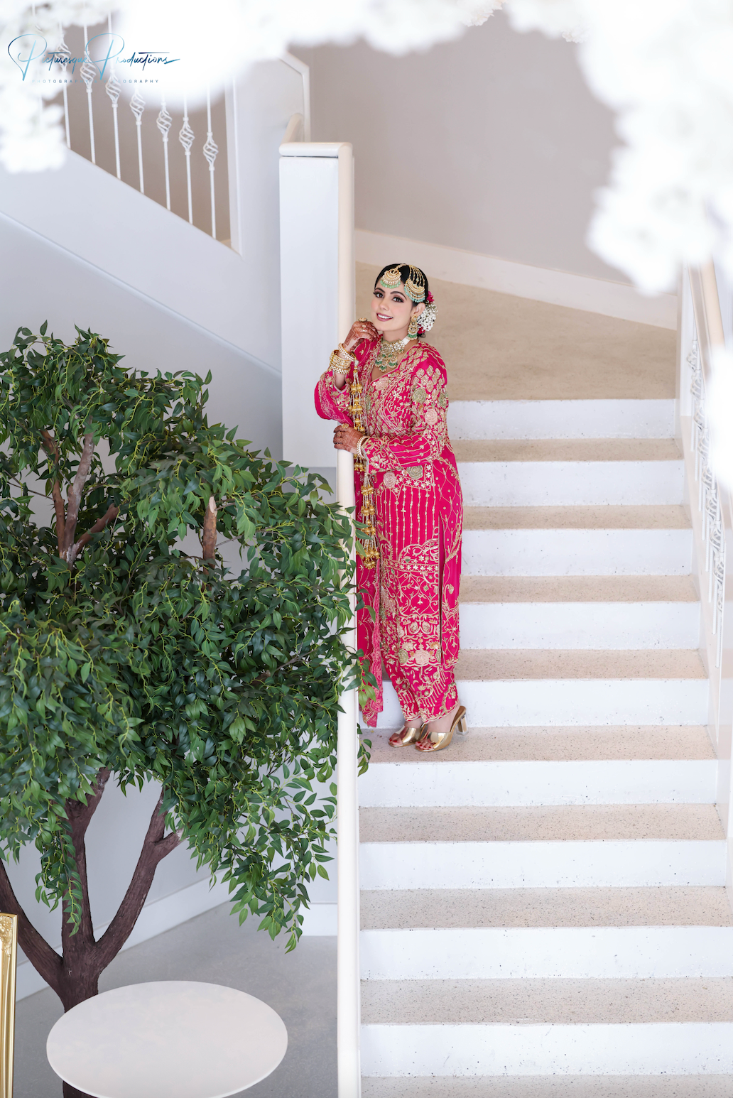Magenta Silk Salwaar Suit